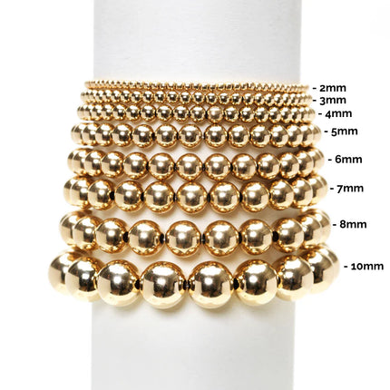 2mm Gold Filled Bracelet and Sterling Silver Orzo