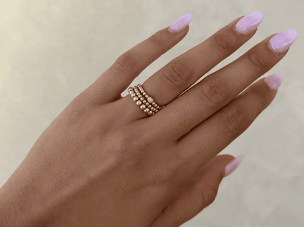 Anillo Diamante Cuenta 2MM