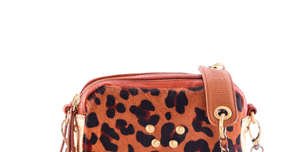 Bolsos Make Me Up Rock Terracota Animal Print