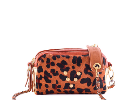 Bolsos Make Me Up Rock Terracota Animal Print