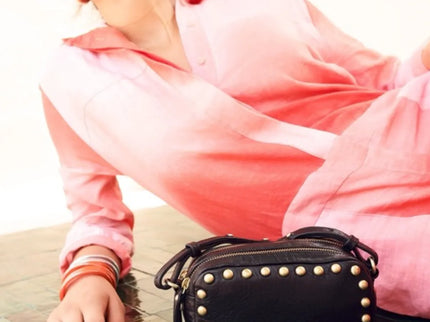 Bolsos Make Me Up Rock Negro Tachas