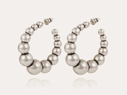 Pendientes De Aro Pequeños De Plata