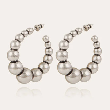 Pendientes De Aro Pequeños De Plata