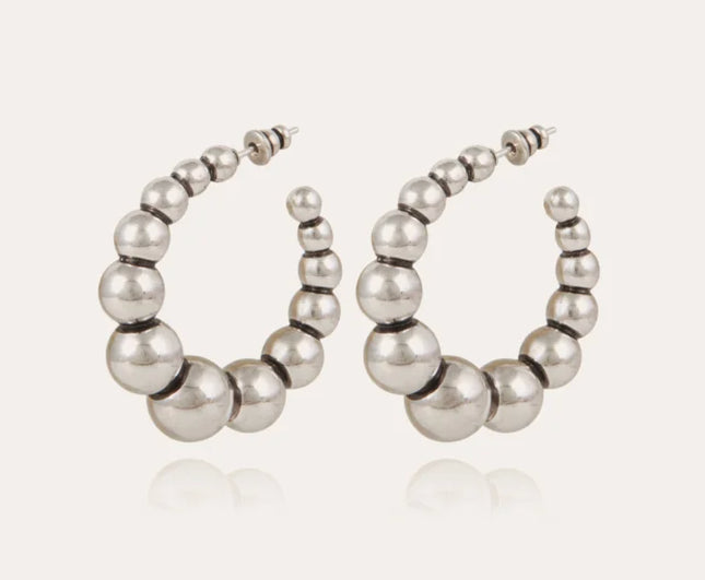 Pendientes De Aro Pequeños De Plata