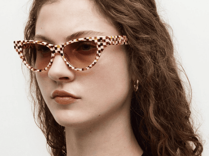 Lentes Suzy (Cat Eye) Tortoise Checker