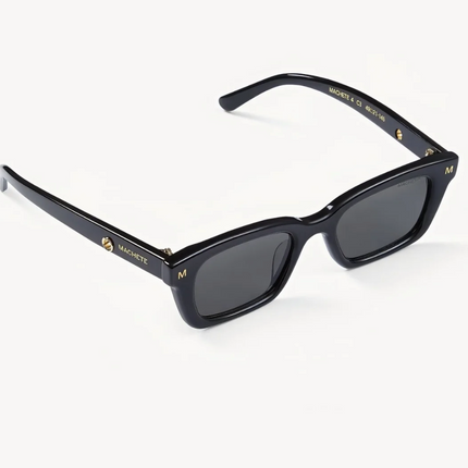 Gafas de sol rectangulares negras Machete