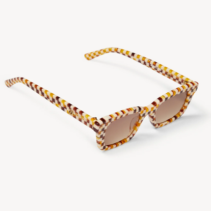 Lentes de sol color Tortoise Checker