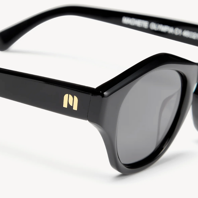Lentes negros con protección UV 400 y lentes graduadas