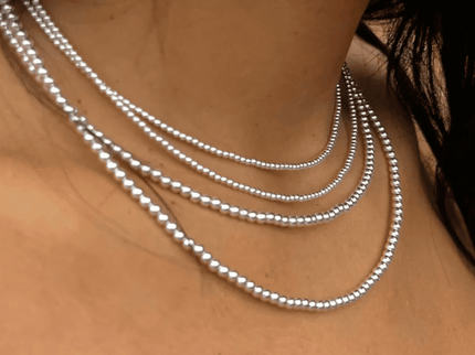 Collar Clásico Plata Esterlina 2MM