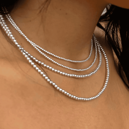 Sterling Silver 925 2mm Necklace