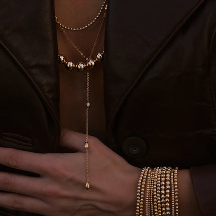 Collar corbatín mujer