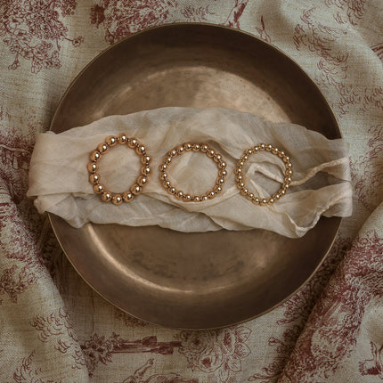 Pulsera dorada en oro 14K gold filled Costa Rica