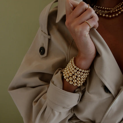 Pulsera 14K gold filled resistente al agua disponible en Costa Rica