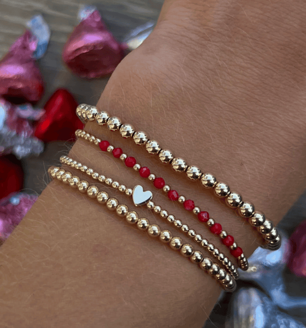 Pulsera Clásica Corazón 2 MM