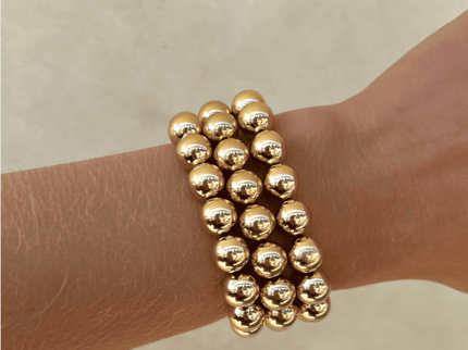 Pulsera Clásica Oro 10 MM Gold Filled