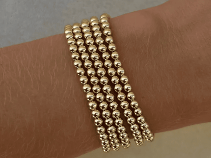 Pulsera Clásica Oro 4 MM Gold Filled