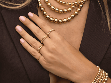 Pulsera Clásica Oro 4 MM Gold Filled