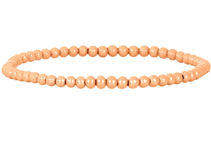 Pulsera Clásica Oro Rosa 3MM