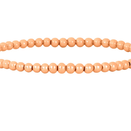 Rose Gold Bracelet 3mm Gold Filled