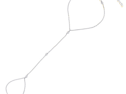 Pulsera Hand Chain Sterling Silver
