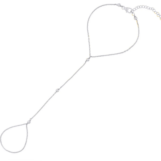 Pulsera Hand Chain Sterling Silver
