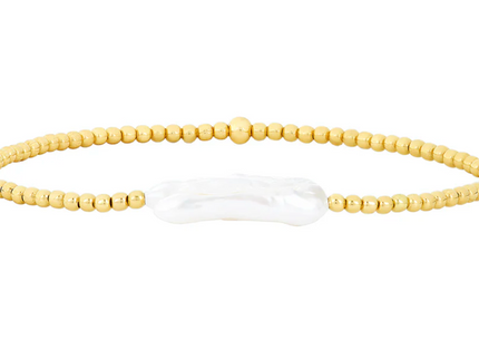 Pulsera Perlas Barra