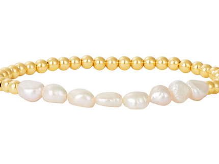 Pulsera Perlas Barrocas