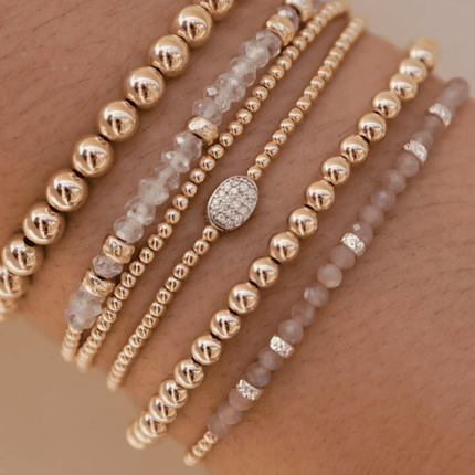 14k Gold Topaz Bracelet
