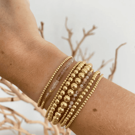 14k Gold Watermelon Ombré Sapphire Bracelet
