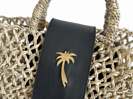 Bolsos Marche Pergola Kech (Palmera) Cuero Negro