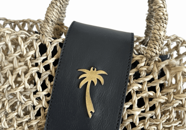 Bolsos Marche Pergola Kech (Palmera) Cuero Negro