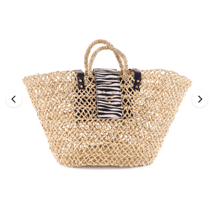 Bolsos Marche Pergola Rock Zebra fabricadas en Marruecos.