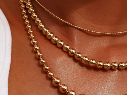 Collar Clásico Oro 2MM