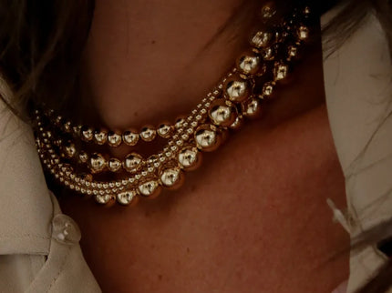 Collar Clásico Oro 3MM