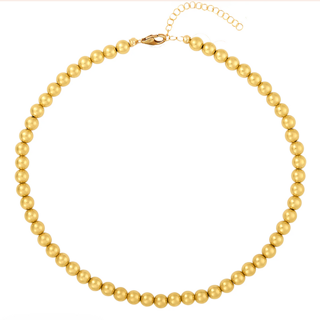 Collar Clásico Oro 7MM