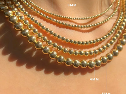 Collar Clásico Plata Esterlina 3MM