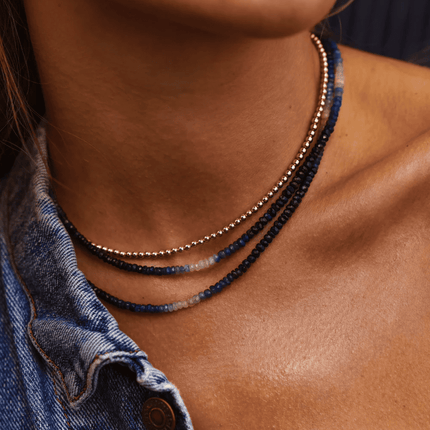 Blue Sapphire Necklace