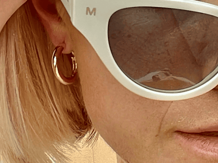 Lentes Suzy (Cat Eye) Blancos