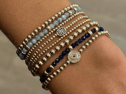 Pulsera Aguamarina