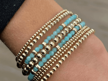 Pulsera Amazonita Rondeles
