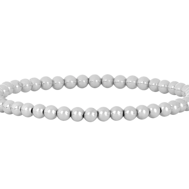 Pulsera Clasica Plata Esterlina 4MM