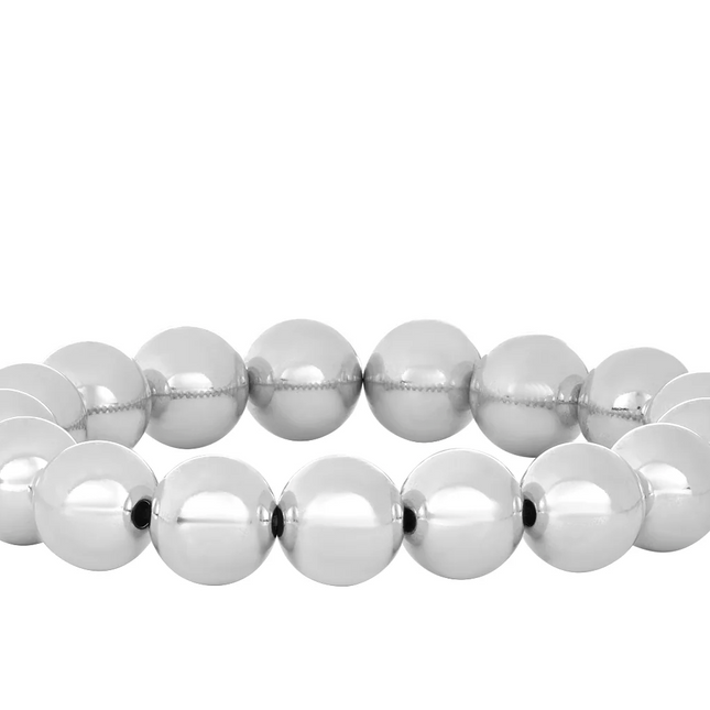 Pulsera Clasica Plata Esterlina 10MM