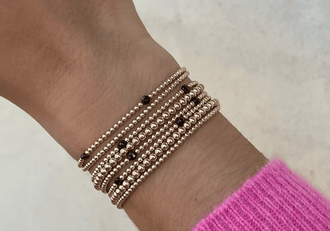 Pulsera Espinela Disco 2mm