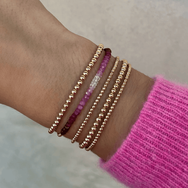 Pulsera Ruby Degrade