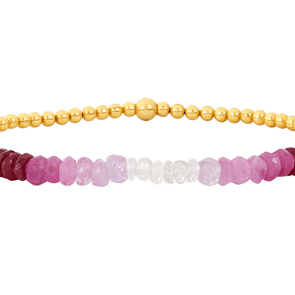 Ruby Degrade Bracelet