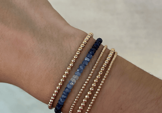 Pulsera Zafiro Azul