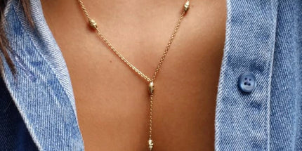 Collar Corbatero en oro
